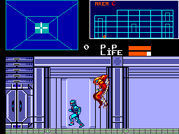 Chouon Senshi Borgman screenshot 2 for Sega Mark III